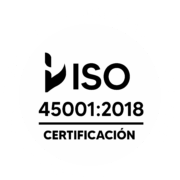 Logotipo ISO 45001:2018 proporcionado por ARL